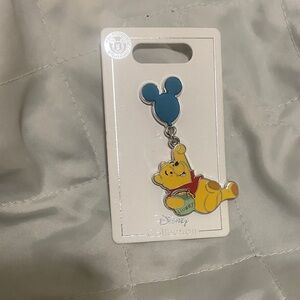 Disney Winnie the Pooh with Blue Balloon Keychain